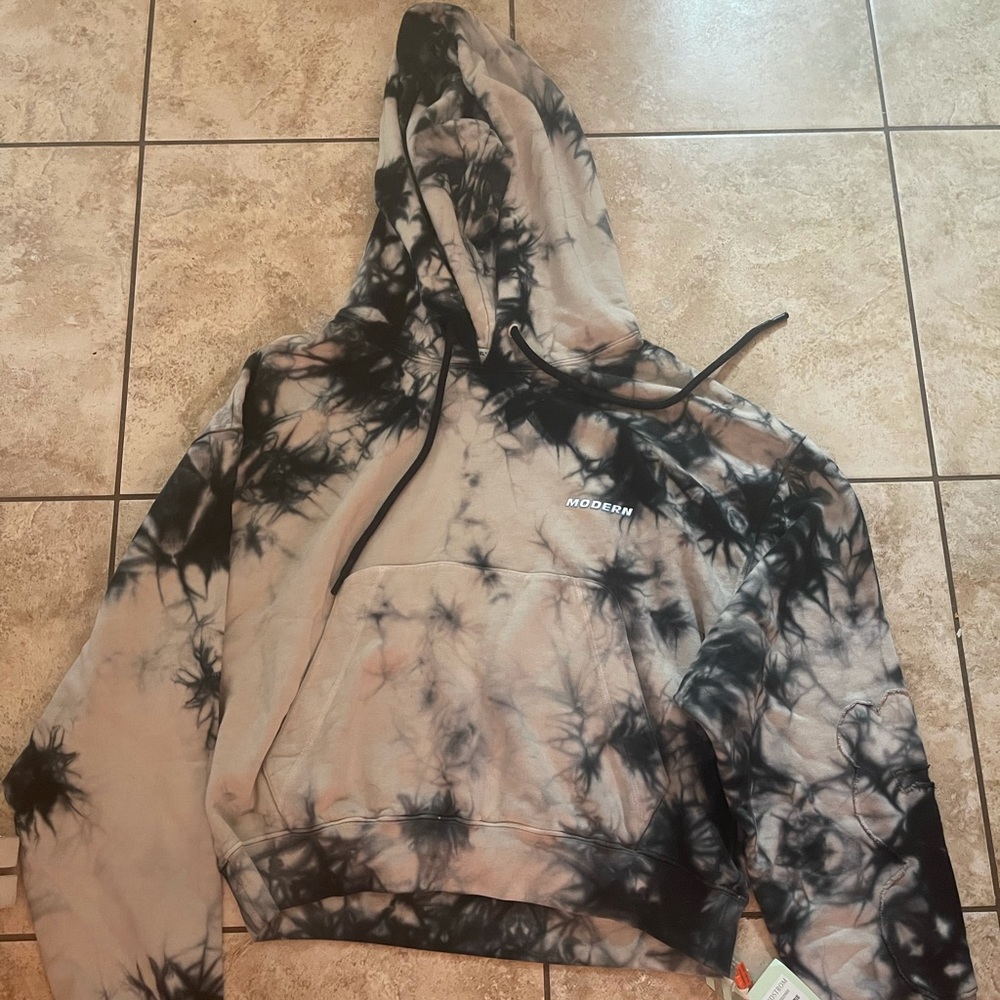 OFF WHITE TYE DYE CONTOUR HOODIE BNWT